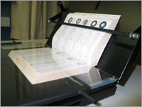 120° book holder option