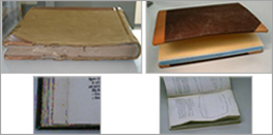 wavy and irregular pages