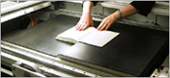 place the book on the cradle of the automatic scanner DL-3003