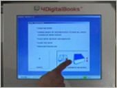 Press start on the user menu of the automatic scanner DL-3003