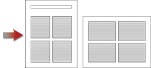 Page Improver deskew can  recognize tables in portrait or landscape - after